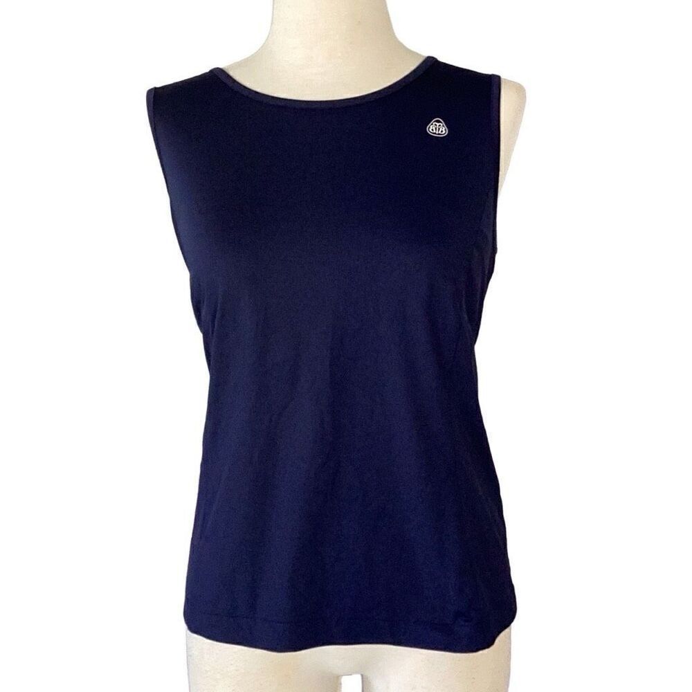 Brooks Brothers Country Club Prosport Women’s Golf Top Sz 18 Navy Blue